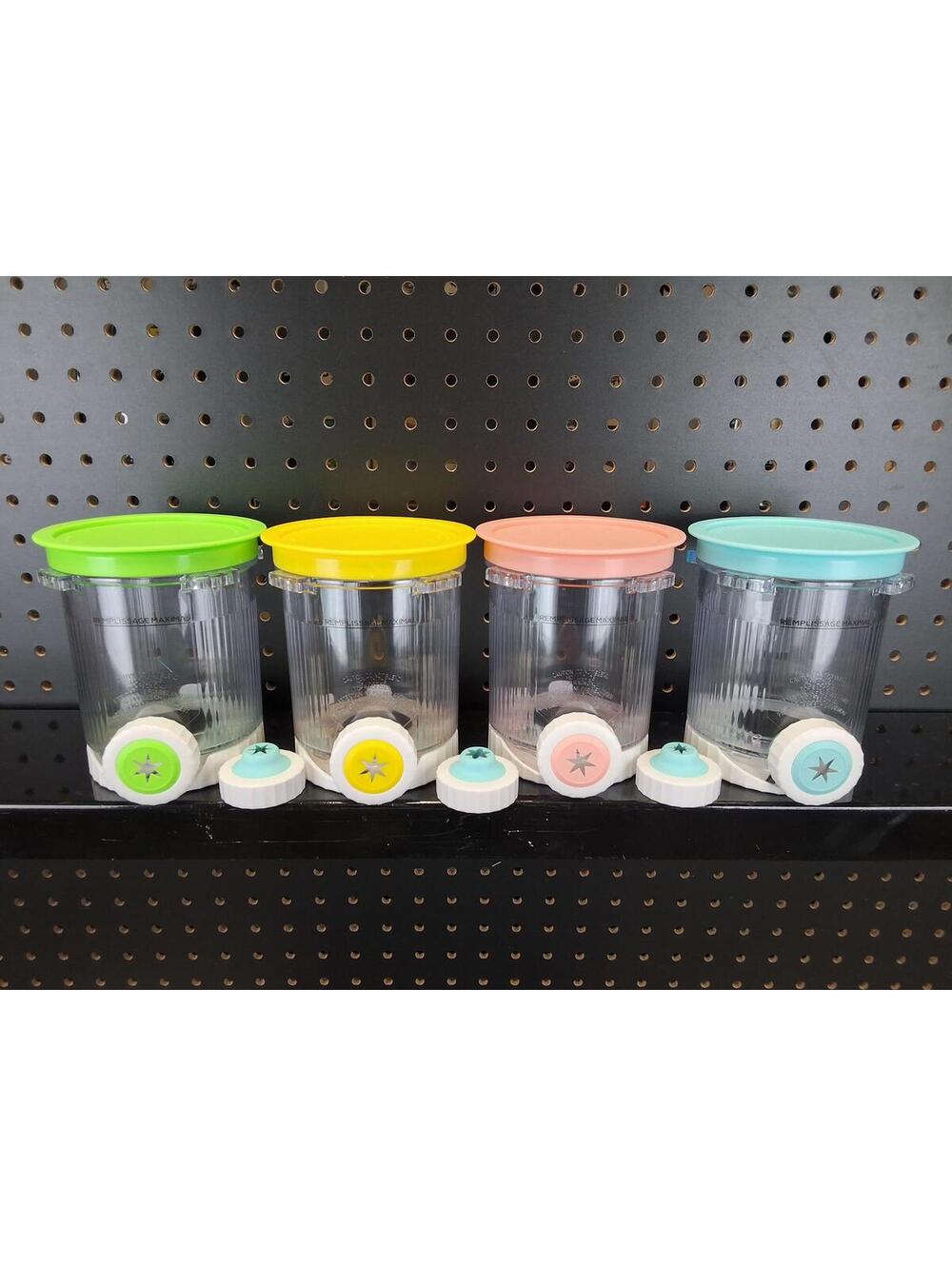 Ninja CREAMi Replacement Pint Containers & Lids Set